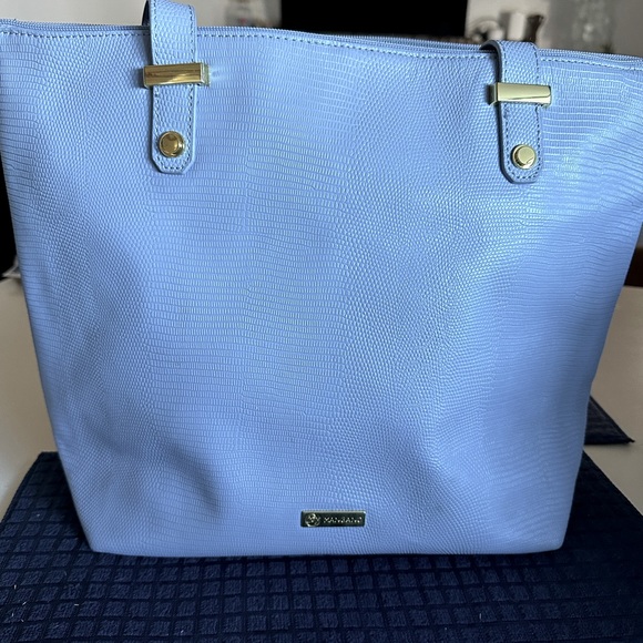 Joy Mangano Bags Joy Mangano Leather Tote Poshmark